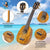 Kalena Solid Mango longneck Pineapple Ukulele with Extra Wide Fretboard Complete Set