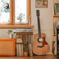 Kalena KM34 Mahogany 34 inch Baby Acoustic Guitar Complete Set
