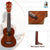 Kalena LM series Soprano Ukulele Traditional Edition Warm Mahogany Complete Set