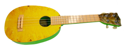 Kalena ABS Pineapple 23” Concert Ukulele with padded case - Kalena Instruments / Yellow Pineapple ABS