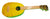 Kalena ABS Pineapple 23” Concert Ukulele with padded case - Kalena Instruments / Yellow Pineapple ABS