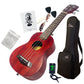 Kalena LM series Concert Mahogany Ukulele Traditional Edition LavaRock Red Complete Set