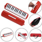 Kalena 32 Key Melodica Piano Musical Education Instrument - Kalena Instruments / Red