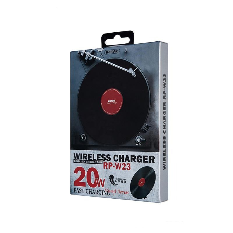 Remax Vinyl Series II 20W Desktop Wireless Charger RP-W23