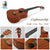 Kalena LM series Tenor Ukulele Traditional Edition Warm Mahogany Complete Set