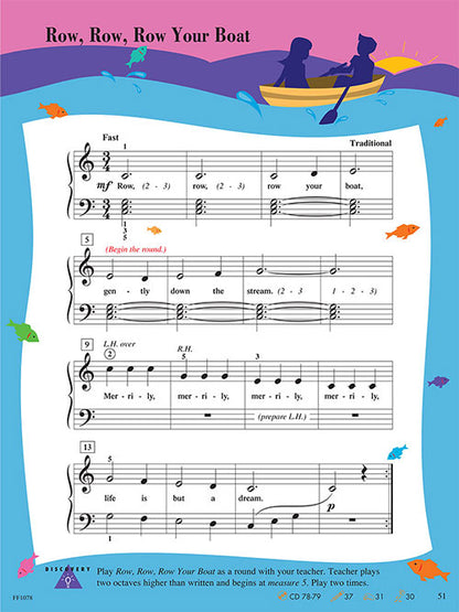 Level 1 – Lesson Book – 2nd Edition Piano Adventures®