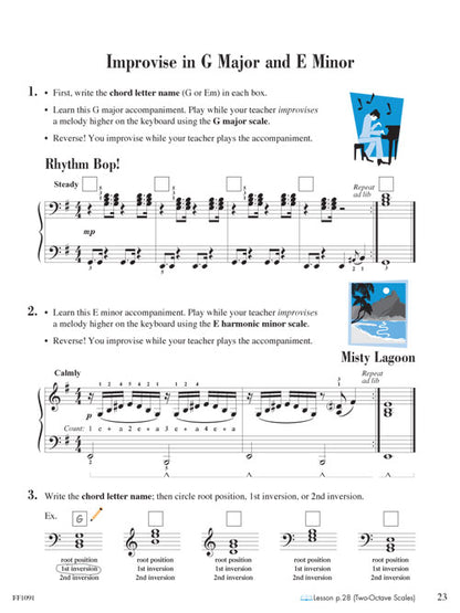 Level 4 – Theory Book Piano Adventures®