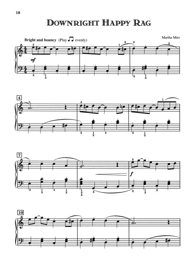Jazz, Rags & Blues, Book 1 10 Original Pieces for the Late Elementary to Early Intermediate Pianist