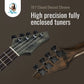 Kalena Flame Maple Concert FX Ukulele Complete Set