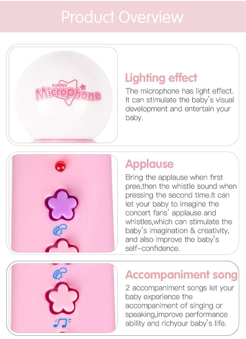 Dreaming Party Funny Microphone for Kids - Kalena