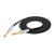 Kalena Gold-plated TS 1/4" shielded cable with straight connectors & silver cover - Kalena Instruments