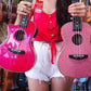Kalena Sparkle Series Solid Spruce Top Ukulele - Kalena Instruments