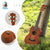 Kalena LM series Tenor Ukulele Traditional Edition Warm Mahogany Complete Set