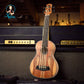 Kalena Spalted Maple fretless Bass Ukulele with eq and case