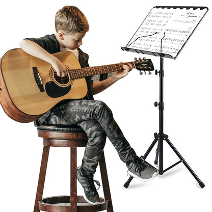 Kalena professional foldable music stand with ABS and Aluminum construction