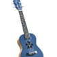 Kalena Mahogany Ukulele Hibiscus Edition Complete Set - Kalena Instruments / DeepSea Blue