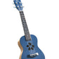 Kalena Mahogany Ukulele Hibiscus Edition Complete Set - Kalena Instruments / DeepSea Blue