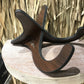 Kalena Ukulele stand Economy Wood Stand WS-U01 - Kalena Instruments / Rosewood