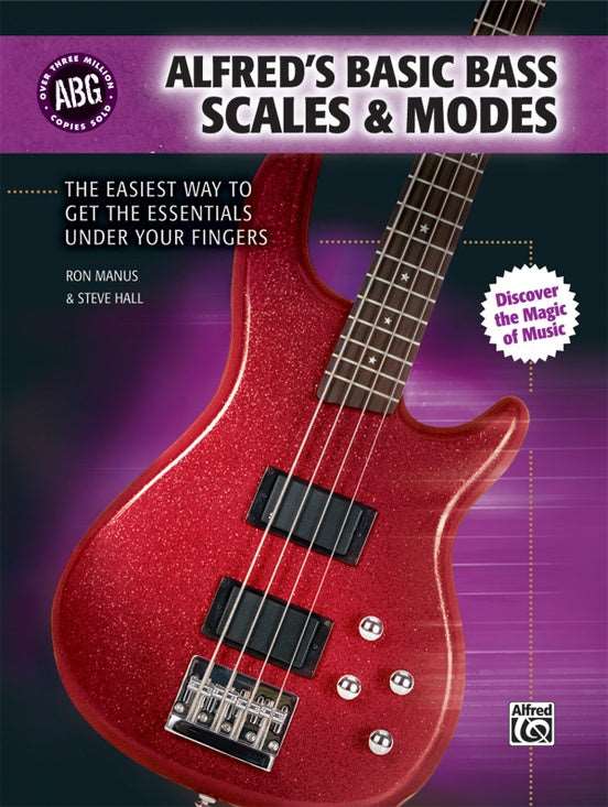 Alfred's Basic Bass Scales & Modes-The Easiest Way to Get the Essentials Under Your Fingers - Kalena