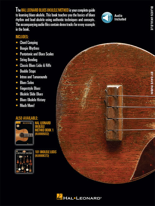 Hal Leonard Blues Ukulele Learn to Play Blues Ukulele with Authentic Licks, Chords, Techniques & Concepts