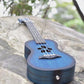Kalena Mahogany Ukulele Hibiscus Edition Complete Set - Kalena Instruments / Aqua Blue