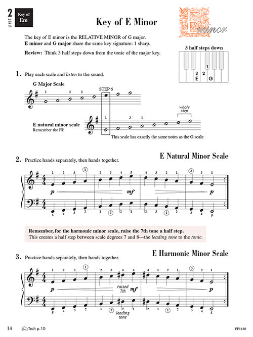 Level 3B – Lesson Book – 2nd Edition Piano Adventures®