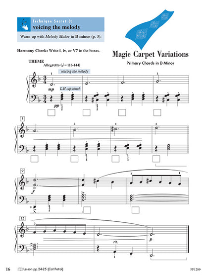 Level 3B – Technique & Artistry Book – 2nd Edition Piano Adventures®