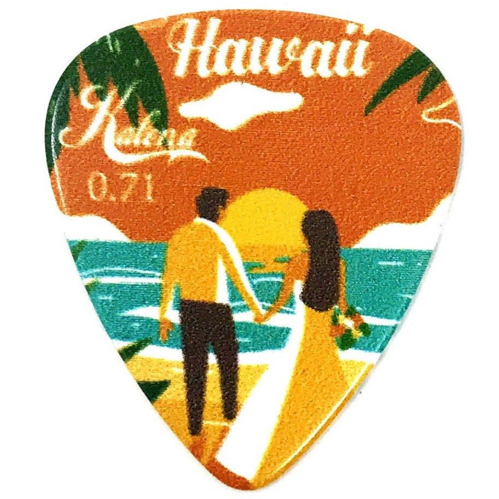 Kalena Collector's Hawaii Pick - Kalena Instruments / Hawaii Lovers