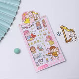 Hand book sticker musical sticker