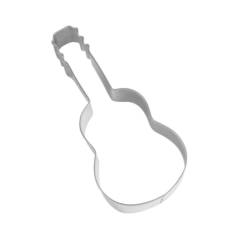 Kalena Guitar 4.5" Cookie Cutter in Durable, Economical, Tinplated Steel