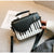 Kalena Piano Music Notes PU Leather Shoulder Tote Bag Purse Crossbody Handbag for Women Girls