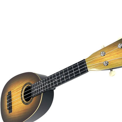 Kalena ABS Pineapple 23” Concert Ukulele with padded case - Kalena Instruments / Sunburst ABS
