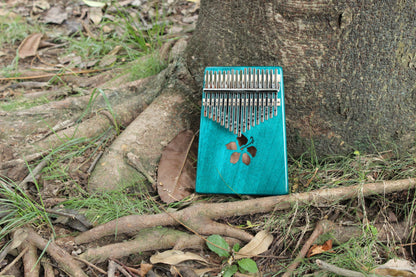 Kalena 17 key Solid Mahogany Kalimba with Gig Bag - Kalena Instruments