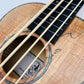 Kalena Spalted Maple fretless Bass Ukulele with eq and case