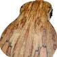Kalena Spalted Maple fretless Bass Ukulele with eq and case