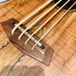 Kalena Spalted Maple fretless Bass Ukulele with eq and case