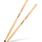 Gecko Rubber Tip Hickory Drumsticks 5A