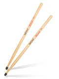 Gecko Rubber Tip Hickory Drumsticks 5A