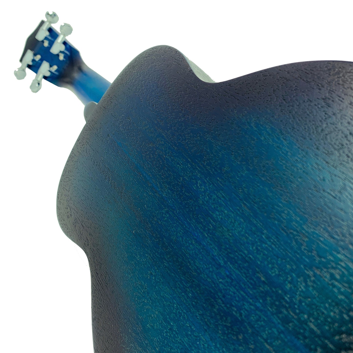 Kalena Mahogany Ukulele Hibiscus Edition Complete Set - Kalena Instruments / Aqua Blue