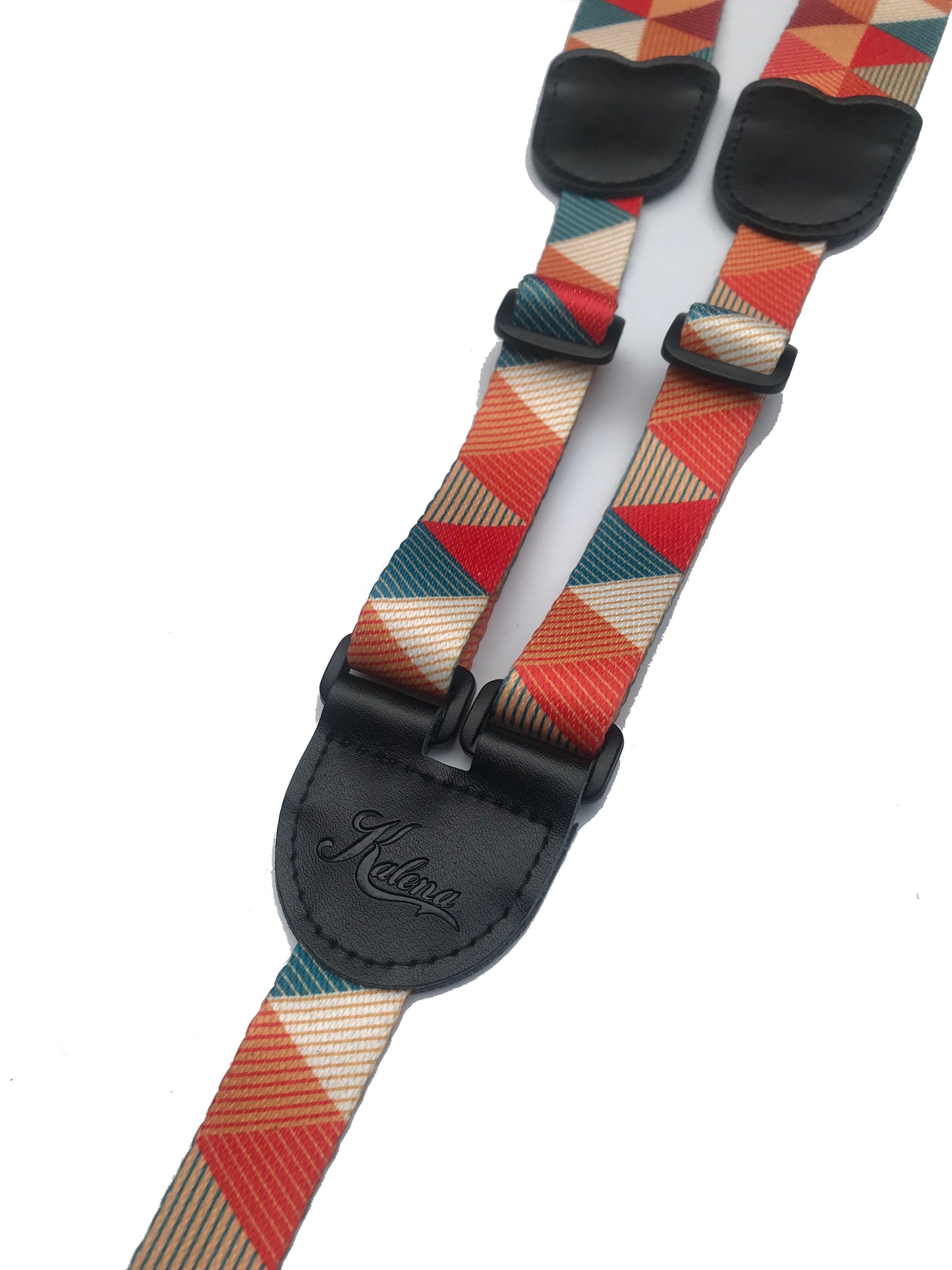 Kalena Ukulele Hook Strap (multifunctional print+ABS hook+real leather) - Kalena Instruments / Pattern-03