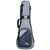 Kalena 360 Ukulele Gig Bag 1680d polyester & Canvas - Kalena Instruments / Dolphin Gray