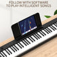 K-PJ88C PRO Real Foldable Electronic Piano 88 Keys Portable Keyboard