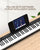 K-PJ88C PRO Real Foldable Electronic Piano 88 Keys Portable Keyboard