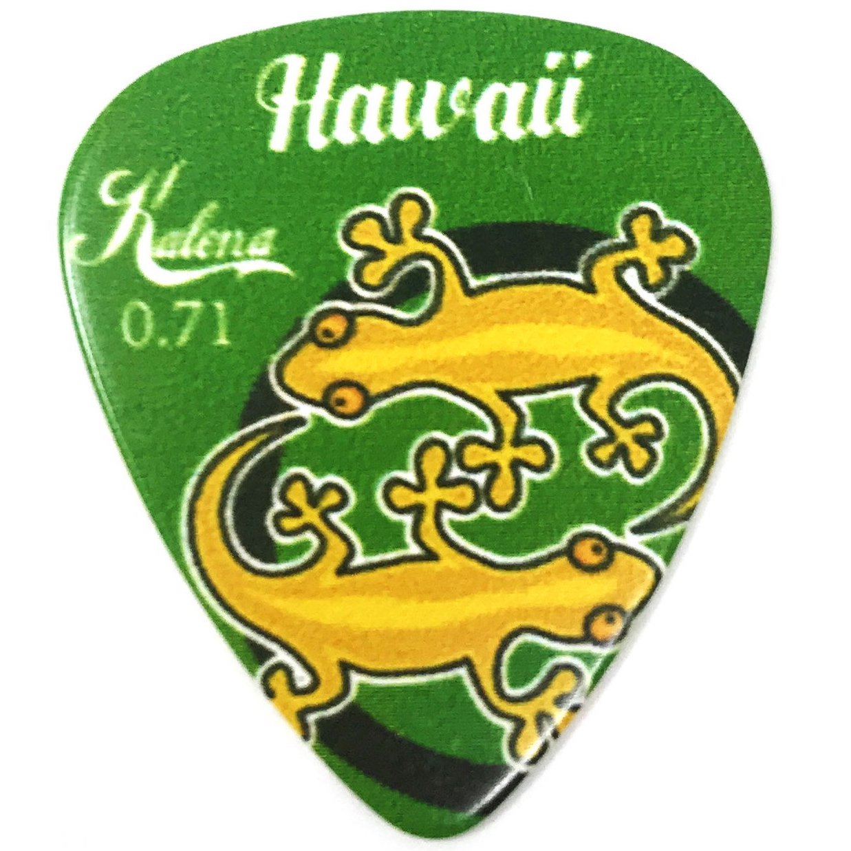 Kalena Collector's Hawaii Pick - Kalena Instruments / Hawaii Gecko