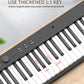 K-PJ88C PRO Real Foldable Electronic Piano 88 Keys Portable Keyboard