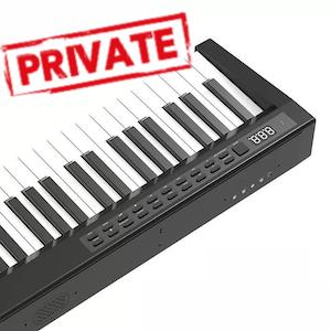 Piano Private Lesson