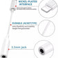 Lightning to 3.5mm (1/8") Headphone Adapter Audio Aux Cable for iPhone/iPad