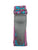 Kalena 2 Pin Guitar Strap Buckle Style Blue and Purple Flowers (jacquard band+nylon+real leather) - Kalena Instruments