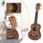 Kalena LM series Soprano Mahogany Ukulele Turtle inlay Traditional Complete Set
