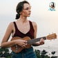 Kalena LM series Soprano Mahogany Ukulele Turtle inlay Traditional Complete Set
